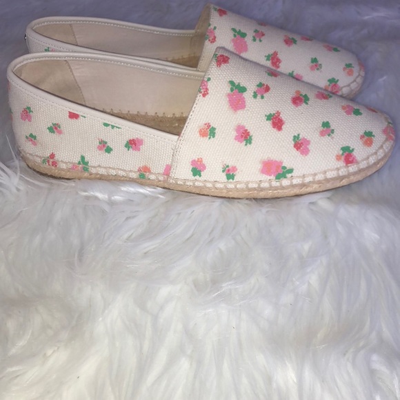 COACH floral canvas espadrilles NWT - Picture 8 of 8